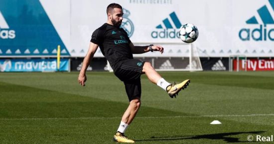 كارفخال يعود إلى تدريبات ريال مدريد بعد شفائه من الإصابة