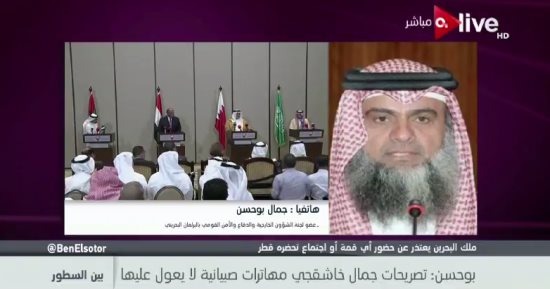 بالفيديو.. عضو بالبرلمان البحرينى: قطر تتعامل بصبيانية مع دول الخليج