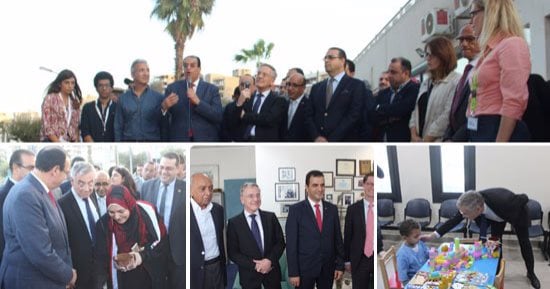 بالصور.. ألمانيا في الدلتا شعار الأسبوع بأربع محافظات.. السفارة الألمانية تنظم فعاليات بالدقهلية والمنوفية والبحيرة والإسكندرية وتعرض التعاون المشترك.. سفير برلين: أول ما نعلمه لأطفالنا أن الهرم موجود فى مصر 