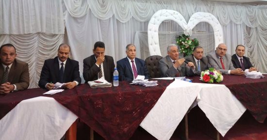 المحامون الجدد يؤدون اليمين القانونى أمام سامح عاشور بنادى النقابة النهرى