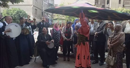 عروض فنية لـ"شبرا الخيمة للآلات الشعبية" على مسرح مستشفى الصحة النفسية بالعباسية