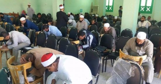 بالصور.. إجراء مسابقة تعيين خطباء المكافأة الجدد بأوقاف الوادى الجديد