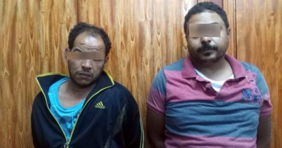 سقوط عاطلين يقودان سيارة مسروقة فى شبرا