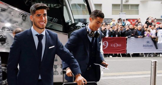 بالصور.. استقبال حافل لبعثة ريال مدريد فى لندن قبل مواجهة توتنهام