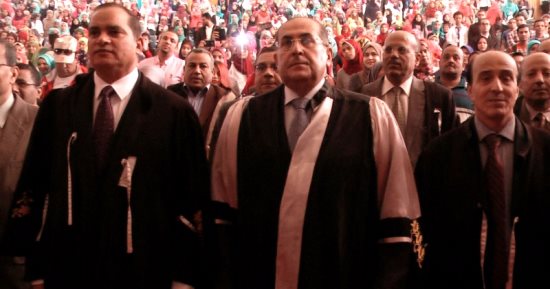 بالصور.. محافظ سوهاج يشهد حفل حصول كلية الآداب على الجودة