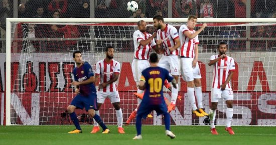 برشلونة يؤجل التأهل فى دورى الأبطال بتعادل مخيب للآمال أمام أولمبياكوس