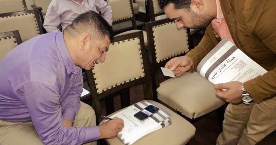 بالصور.. "علشان تبنيها" ببورسعيد تزور نقابة "قناة السويس" وموانى بور سعيد