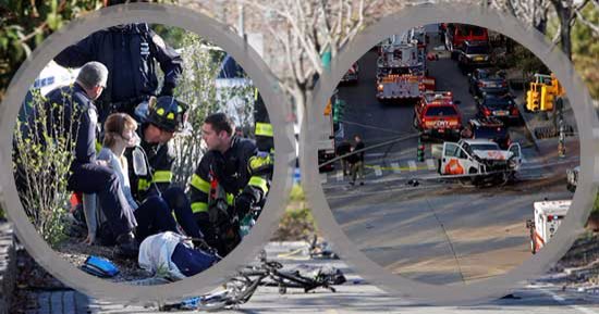 الصحف العالمية اليوم.. حادث الدهس أمس الهجوم الأكثر دموية فى نيويورك منذ سبتمبر 2001.. استمرار تداعيات فضيحة التحرش فى البرلمان البريطانى بعد كشف نائبة عن تعرضها للاغتصاب.. واهتمام إيطالى بخطط التنمية فى مصر