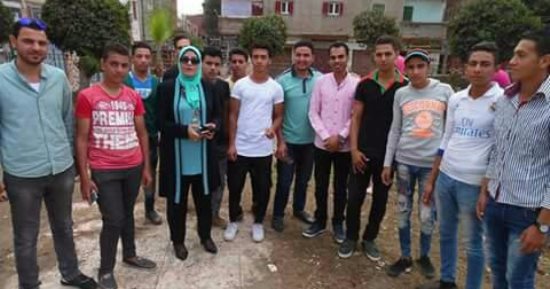 بالصور  حملة نظافة وتجميل بالحامول بمشاركة طلاب المدارس وشباب الجامعات