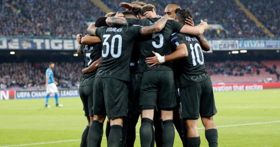 شاهد.. رأسية ستونز تتقدم للسيتى على نابولى 2 - 1 بدورى أبطال أوروبا 