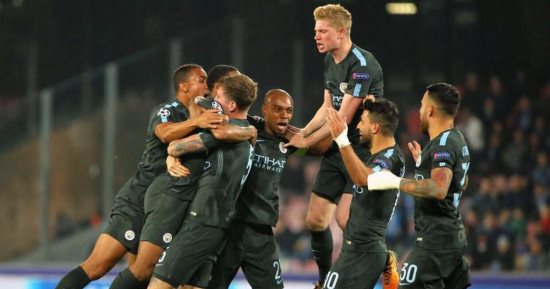 بالفيديو.. مانشستر سيتى يكتسح نابولى وسط جماهيره 4 - 2 ويتأهل رسميا