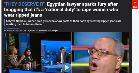 من أطلق "نبيه الوحش"؟!..موجة استنكار  فى الصحف الغربية بعد دعوته لاغتصاب الفتيات وقراءها: يجب سجنه وحبسه.. والسؤال: من يسمح لـ"صديق الإخوان السابق" بالظهور على الشاشات ولماذا يمتلك برنامجا باسمه فى قناة خاصة؟