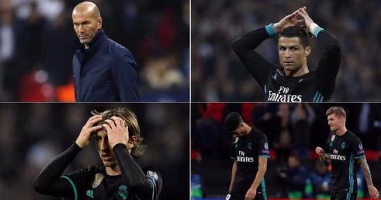 مباراة ريال مدريد وتوتنهام.. الأسوأ فى مسيرة زيدان التدريبية