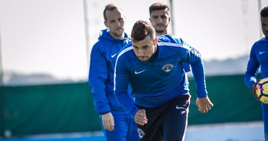بالصور.. تريزيجيه يستعد لمواجهة بورصا سبور فى الدورى التركى