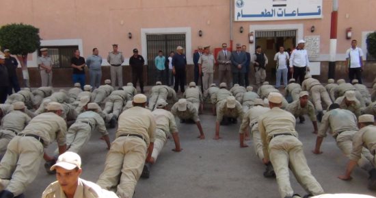 مدير أمن المنوفية يتفقد قوات المحافظة
