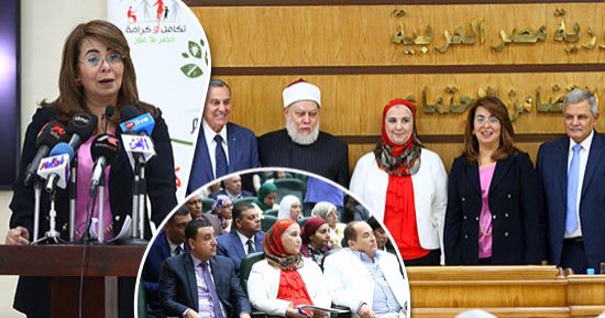بالصور.. الحكومة تحتضن الأسر الفقيرة بتوفير سكن ملائم.. غادة والى: توصيل مياه الشرب والصرف لـ65 ألف مستفيد نهاية ديسمبر فى 27 قرية بـ5 محافظات..  على جمعة: مبادرة "سكن كريم" تساهم فى القضاء على الجهل والبطالة