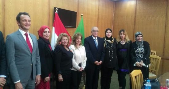 سفيرة البرتغال فى مصر تبحث التعاون مع الغرفة التجارية بالإسماعيلية