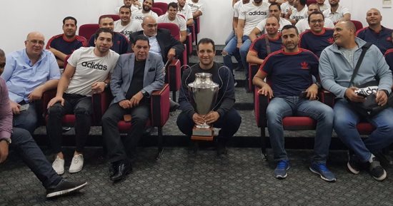 بالصور.. استعدادات الزمالك لتكريم أبطال اليد
