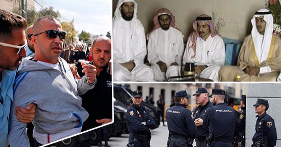 العالم هذا المساء بالصور.. الشرطة الإسرائيلية تقمع تظاهرات الفلسطينيين المنددين بوعد بلفور.. "CIA" تنشر تفاصيل حفل زفاف حمزة بن لادن فى إيران.. الأمن الإسبانى يؤمن المحكمة العليا أثناء التحقيق مع قادة كتالونيا