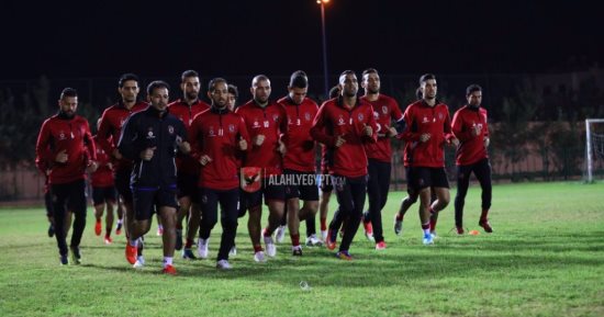 بالفيديو والصور.. التدريب الأول للأهلى استعدادًا للقاء الوداد المغربى