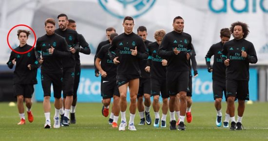  بالصور.. تعرف على الطفل الذى أثار الجدل بتدريبات ريال مدريد