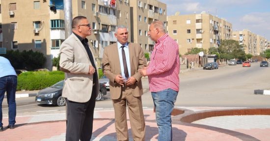بالصور.. السكرتير العام للإسماعيلية يتفقد نفق مشاة جامعة القناة