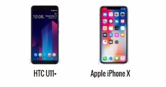 إيه الفرق.. أبرز الاختلافات بين هاتفى آيفون X وHTC U11+