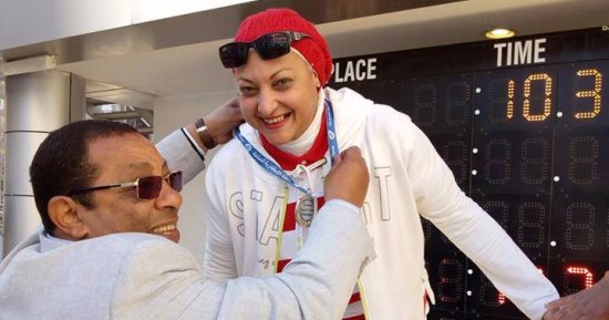 غادة كرارة تترشح على عضوية نادى الزمالك