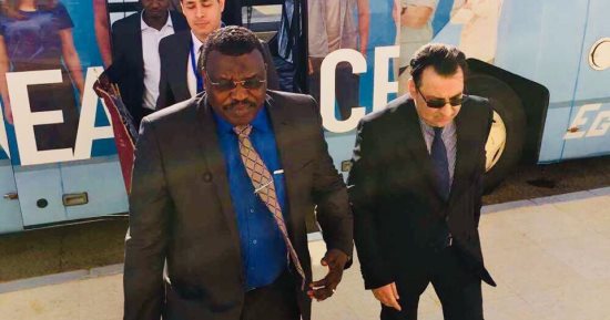 مبعوث الرئيس السودانى يصل القاهرة للمشاركة بمنتدى شباب العالم 