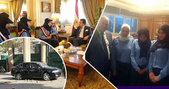 بالصور.. أزمة صفع نائب لموظفة أمن بجامعة الفيوم تصل قبة البرلمان.. وزير التعليم العالى يشكو منجود الهوارى لرئيس المجلس.. ويؤكد: هنطبق القانون.. والبرلمانى: ابنتى اتسحلت وأطالب بفيديو كامل للواقعة