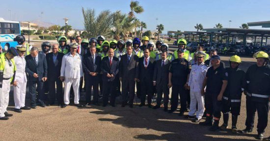 بالصور.. مساعدا وزير الداخلية يتفقدان خدمات تأمين منتدى شباب العالم