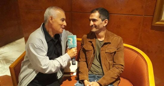 عمرو واكد يجرى لقاء إذاعيا لراديو فلسطين عن فيلمه بمهرجان أيام قرطاج   
