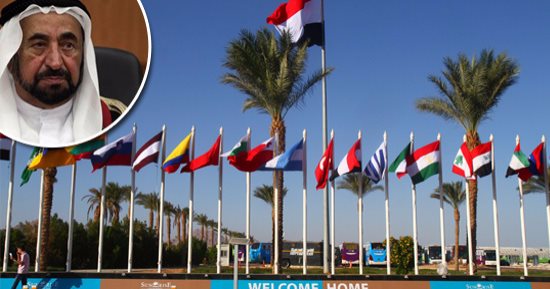 فى مشاركة مميزة بمنتدى الشباب العالم بشرم الشيخ.. حاكم الشارقة يكلل مسيرة حب مصر بإهدائها 354 قطعة أثرية فرعونية إسلامية.. سلطان القاسمى معشوق المصريين تربى بضفاف النيل.. وإسهاماته فى حوار الحضارات لا تعرف حدود