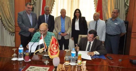 توقيع بروتوكول لنقل الأجهزة الطبية من جامعة بورسعيد الى المستشفيات