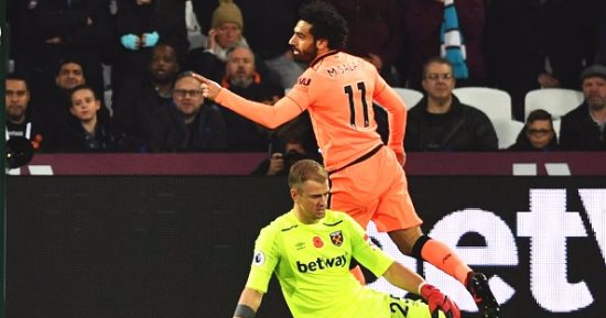 بالفيديو.. صلاح يتألق بهدفين ويقود ليفربول لفوز كاسح على وستهام 4 / 1
