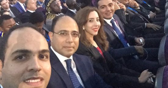 متحدث الخارجية يتوسط شباب مؤتمر العالم: "فخور بكونى جزءا من هذا الحدث"