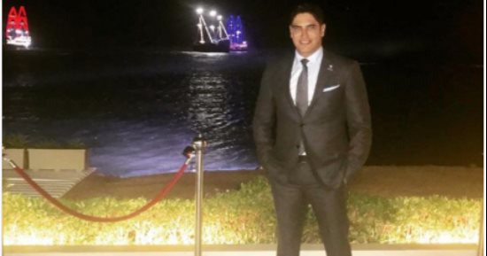 أبو هشيمة ينشر صورته من مؤتمر شباب العالم عبر انستجرام