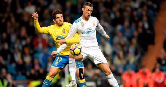 شاهد.. رأسية كاسيميرو تمنح ريال مدريد التقدم على لاس بالماس بالشوط الأول 