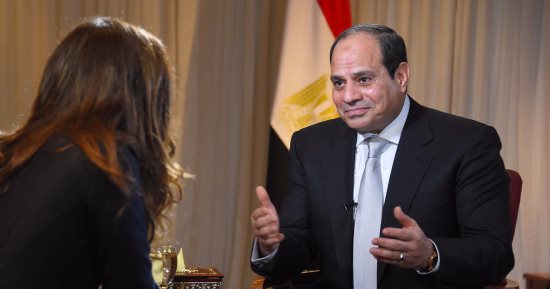 "السيسى" يتصدر ترند "تويتر".. ومغردون: الرئيس حبيب الملايين