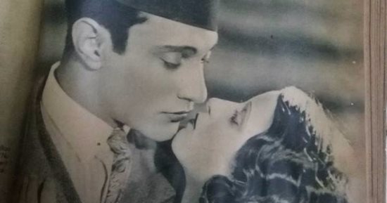 شاهد.. عبد الوهاب وسميرة خلوصى على غلاف مجلة cine image عام 1933