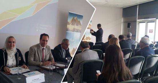 رئيس هيئة تنشيط السياحة: زيادة عدد السائحين مقارنة بالعام الماضى..ارتفاع معدل إنفاق السائح لـ92 دولارا فى الليلة..و31% نموا فى حركة السياح الإنجليز رغم حظر السفر لشرم الشيخ..ونتوجه إلى أسواق جديدة بالشرق الأوسط