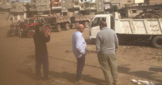 بدء حملات النظافة بالغربية بقرى بشبيش ودمرو والشهيدى