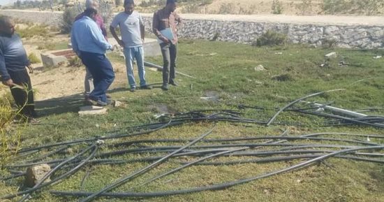 ضبط 153 تعديا على خطوط المياه بشمال سيناء