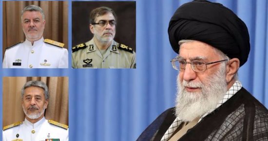 بالصور.. انقلاب ناعم بالجيش الإيرانى.. خامنئى يعزل 3 من قادة المؤسسة الوطنية فى ذكرى اقتحام السفارة الأمريكية.. ويستبدلهم بقادة موالين للحرس الثورى.. وخبير: يسعى لتعزيز هيمنة "الباسداران" على القوات المسلحة