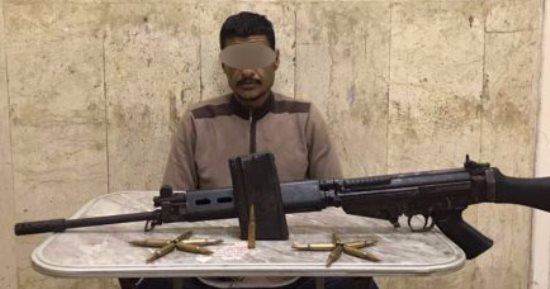القبض على عاطل بحوزته بندقية و11 طلقة فى الإسماعيلية