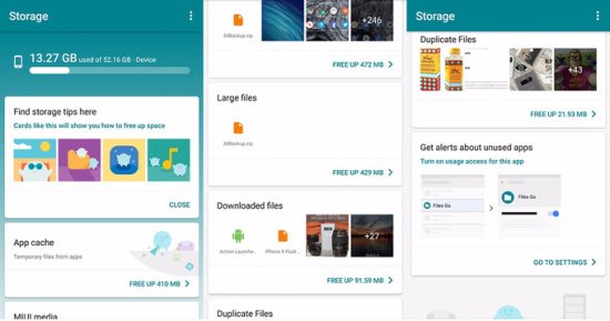 جوجل تكشف عن تطبيق مدير الملفات الجديد Files Go