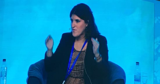 بلجيكية بمنتدى شباب العالم: يجب تدريب الأطفال.. وساويرس: الناس طموحها الوظيفة