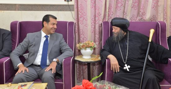 محافظ أسيوط يشهد حفل تجليس "الأنبا لوكاس" الواحد والثلاثون