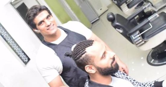 شاهد.. نيولوك غريب لمحمود جنش حارس الزمالك