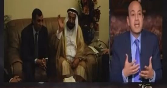 عمرو أديب عن تبرع سلطان القاسمى لمعهد الأورام: "بيحب مصر أكتر من المصريين"